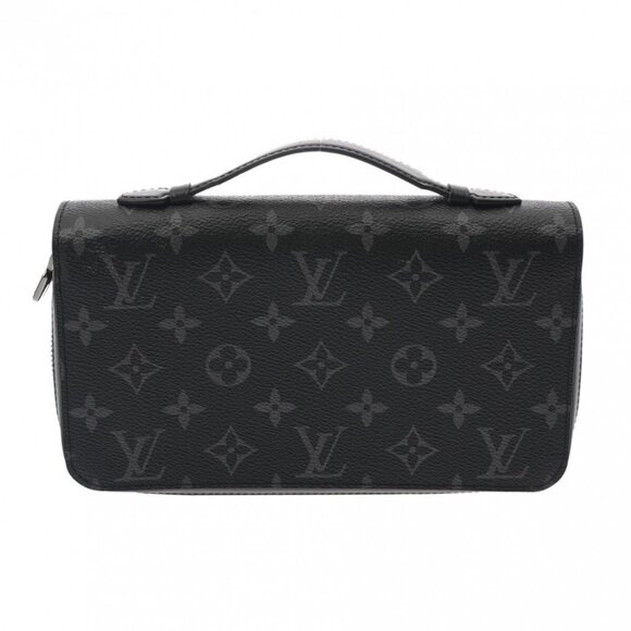 LOUIS VUITTON Monogram Eclipse Zippy XL Travel Case Black / grey 800000132658000 - Picture 1 of 9